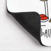 Tapis De Souris Fou de baseball (Coin)