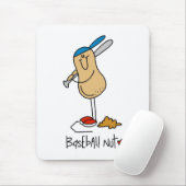 Tapis De Souris Fou de baseball (Avec souris)