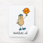Tapis De Souris Fou de basket (Avec souris)