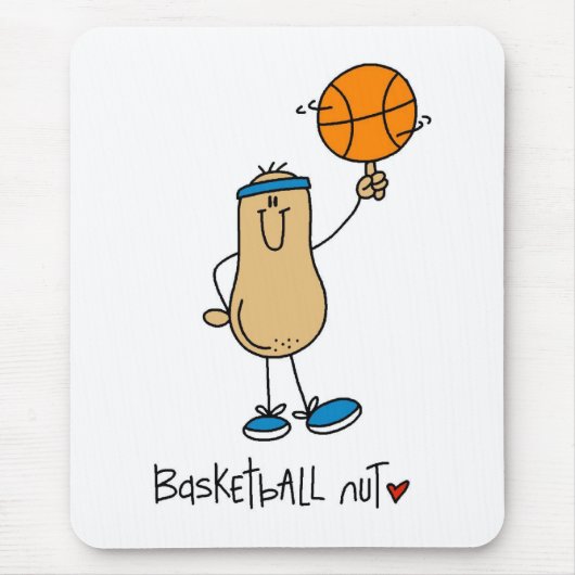 Tapis De Souris Fou de basket (Devant)