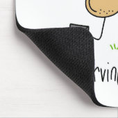 Tapis De Souris Fou de servir (Coin)