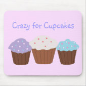 Tapis De Souris Fou pour les cupcakes (Devant)