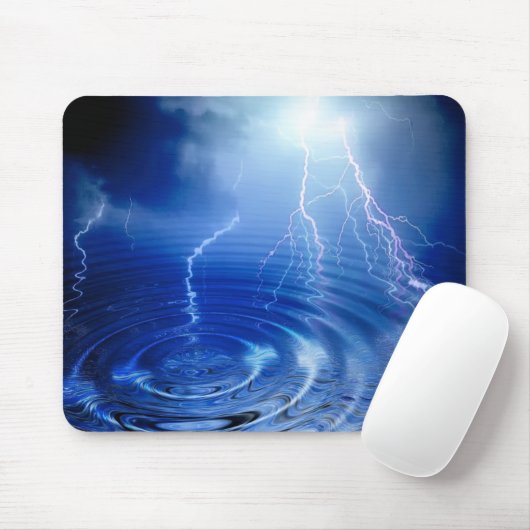 Tapis De Souris Foudre Mousepad (Avec souris)