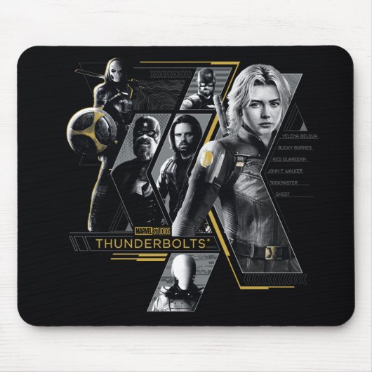 Tapis De Souris Foudroyants* | Graphisme du groupe (Devant)