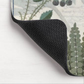 Tapis De Souris Fougères, mûres et fleurs (Coin)