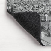 Tapis De Souris Foule sur la plage (Coin)