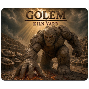 Tapis De Souris Four à golem Cour de réalisme sombre