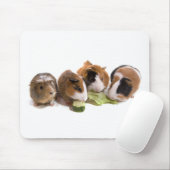 Tapis De Souris four guinea pigs who eat, (Avec souris)