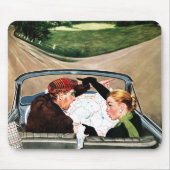 Tapis De Souris Fourchette dans la route (Devant)