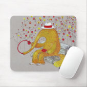 Tapis De Souris fourmilier jaune (Avec souris)