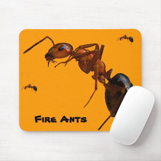 Tapis De Souris Fourmis de feu (Avec souris)