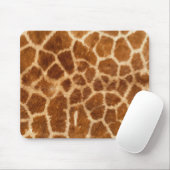 Tapis De Souris Fourrure de girafe (Avec souris)