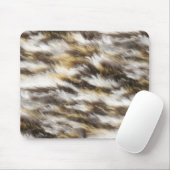 Tapis De Souris fourrure de léopard (Avec souris)