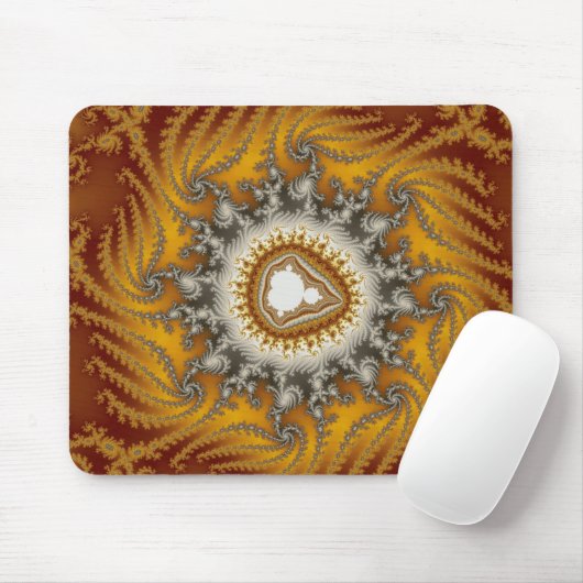 Tapis De Souris Fourrure - Fractal Mousepad (Avec souris)