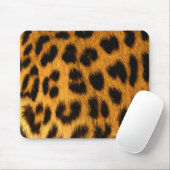 Tapis De Souris Fourrure Jaguar (Avec souris)