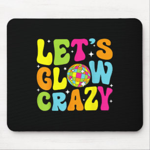 Tapis De Souris Fous Retro fête d'anniversaire Glowday 80s 90s