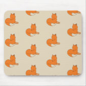 Tapis De Souris Fox dessinant Mousepad (Devant)