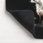 Tapis De Souris Fox Forest Nature Lover Mountains Randonnée Campin (Coin)