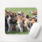 Tapis De Souris Fox-hound anglais Mousepad (Avec souris)