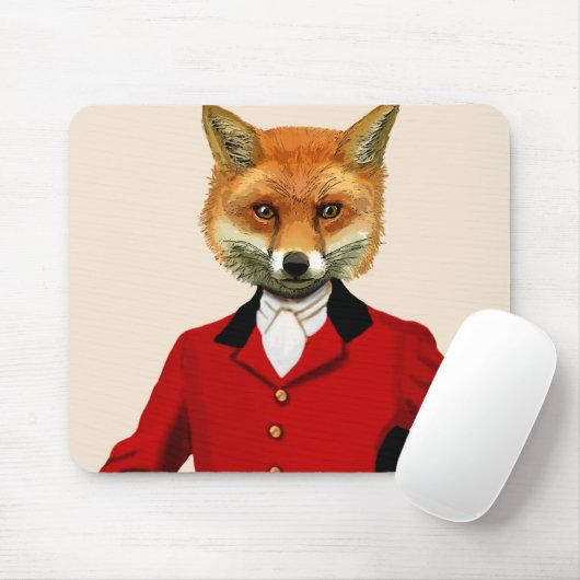 Tapis De Souris Fox Hunter 2 Portrait 2 (Avec souris)