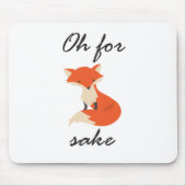 Tapis De Souris Fox Sake Mousepad (Devant)