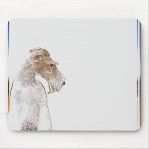 Tapis De Souris Fox Terrier Mousepad de fil