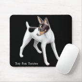 Tapis De Souris Fox Terrier Mousepad de jouet (Avec souris)