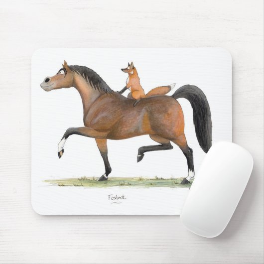 Tapis De Souris "Fox-trot" Mousepad (Avec souris)