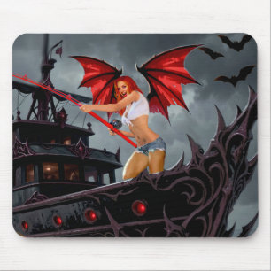 Tapis De Souris Foxella Vampire Rebelle-Hautes Mers