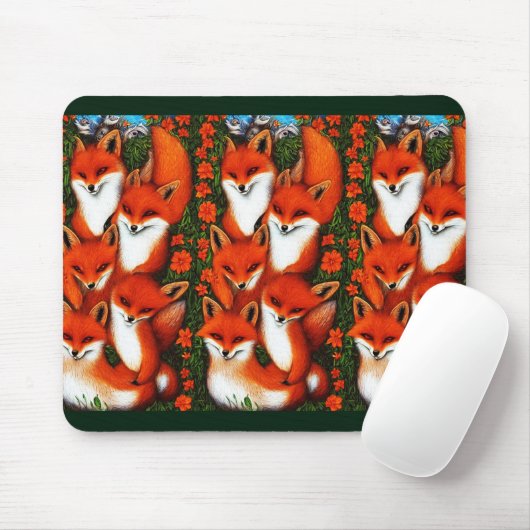 Tapis De Souris Foxy (Avec souris)