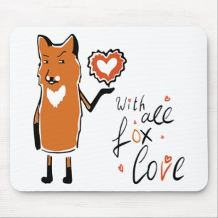 Tapis De Souris Foxy Love