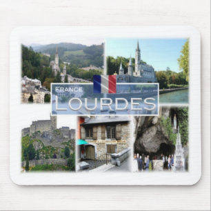 Tapis De Souris FR France - Lourdes - Basí lica de Rosá rio -