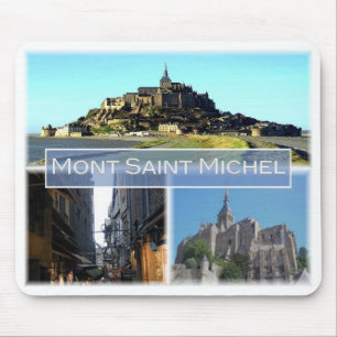 Tapis De Souris FR France - Normandie - Mont Saint Michel -