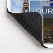 Tapis De Souris FR France - Paris - La Tour Eiffel - (Coin)