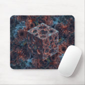 Tapis De Souris Fractal Cube With Mandelbrot Cutout  (Avec souris)