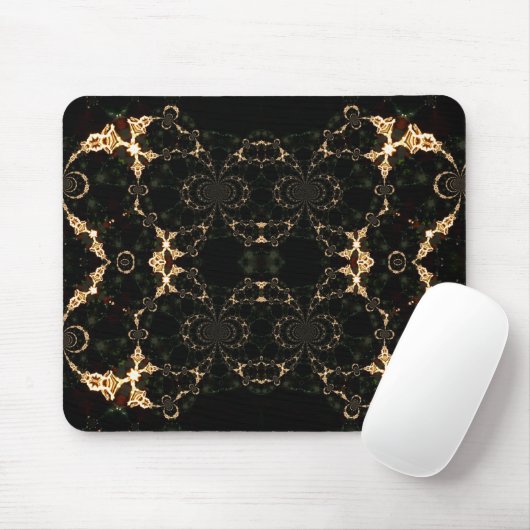 Tapis De Souris Fractal Ether Mousepad (Avec souris)