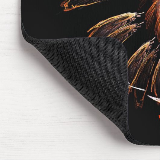 Tapis De Souris Fractal Firebird (Coin)