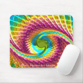 Tapis de souris Fractal Glass 7 (Avec souris)