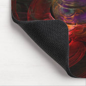 Tapis De Souris Fractale Abstraite (Coin)