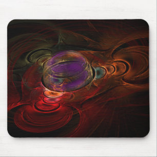 Tapis De Souris Fractale Abstraite