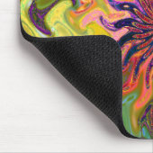 Tapis De Souris Fractale Abstraite Fleur Mousepad (Coin)