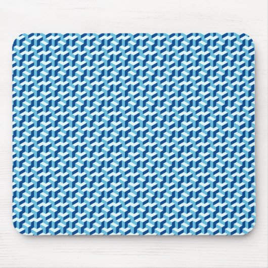 Tapis De Souris fractale cubique 3D (Devant)