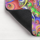 Tapis De Souris Fractale de spirale d'oeuf de pâques (Coin)