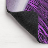 Tapis de souris fractale Gratte-ciel Violet (Coin)