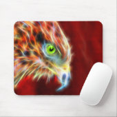 Tapis De Souris Fractale levée par Phoenix Eagle Mousepad (Avec souris)