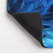 Tapis De Souris Fractale Mousepad bleu de marbre (Coin)