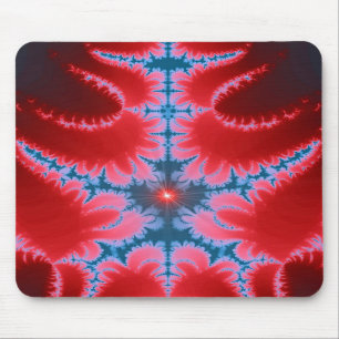 Tapis De Souris Fractale Mousepad de flamme d'enfer