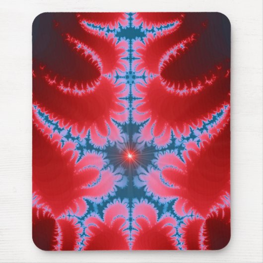 Tapis De Souris Fractale Mousepad de flamme d'enfer (Devant)
