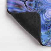 Tapis De Souris "Fractale Mousepad des bleus" (Coin)