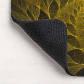 Tapis De Souris Fractale Mousepad en spirale jaune (Coin)